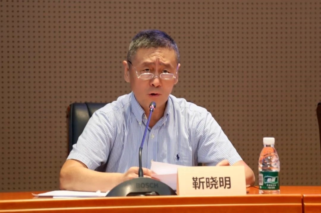 科技外交專(zhuān)家委員會(huì)主任委員、科技部國(guó)際合作司原司長(zhǎng)靳曉明致辭。主辦方供圖