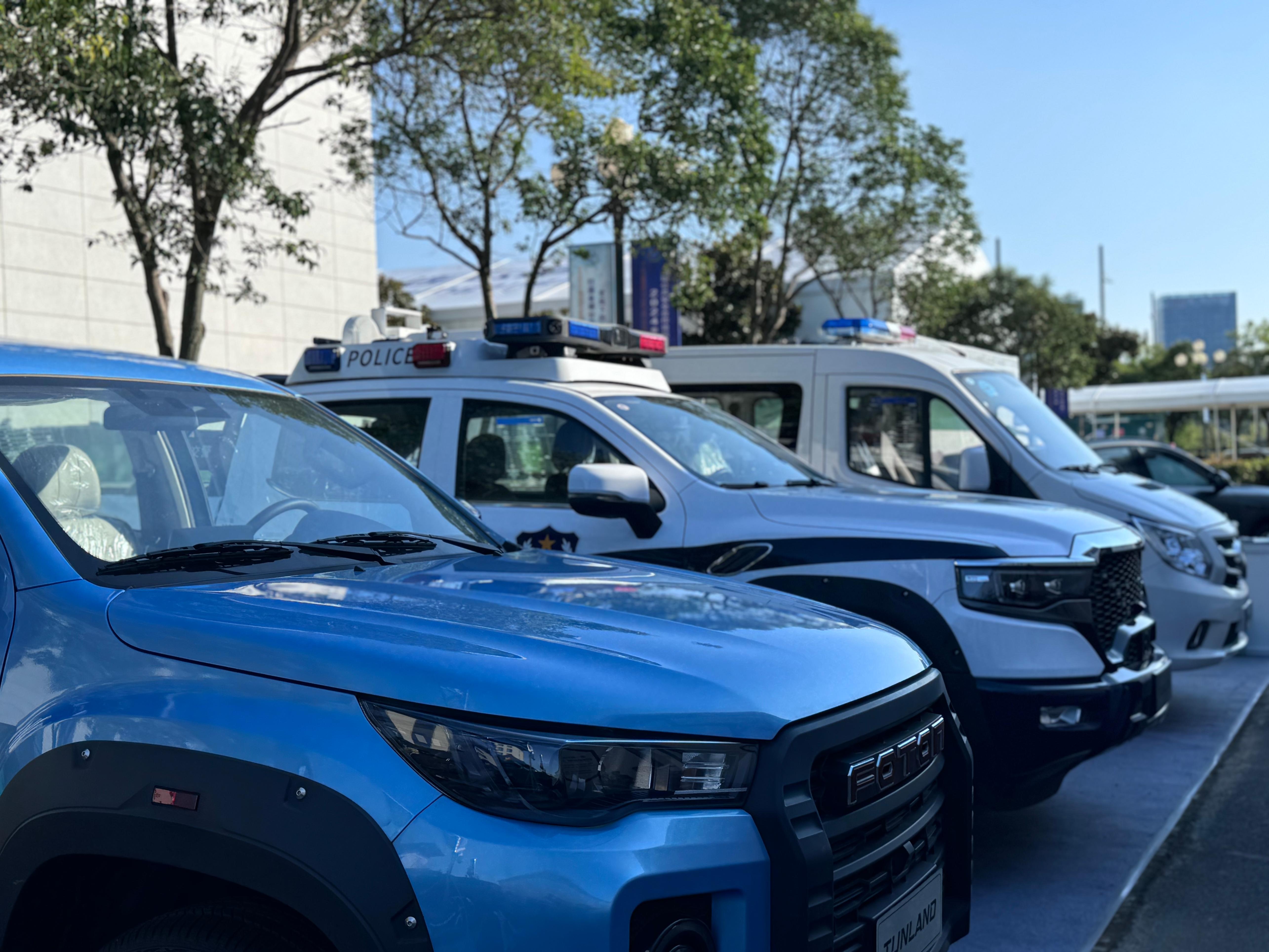 公共安全科技裝備展（連云港）現(xiàn)場(chǎng)。人民網(wǎng)記者 郝萍攝