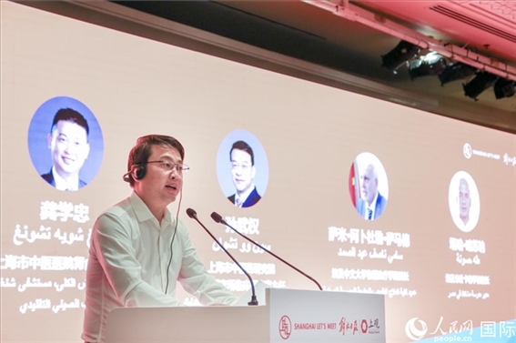 龔學(xué)忠在發(fā)言中。人民網(wǎng)記者 黃培昭攝