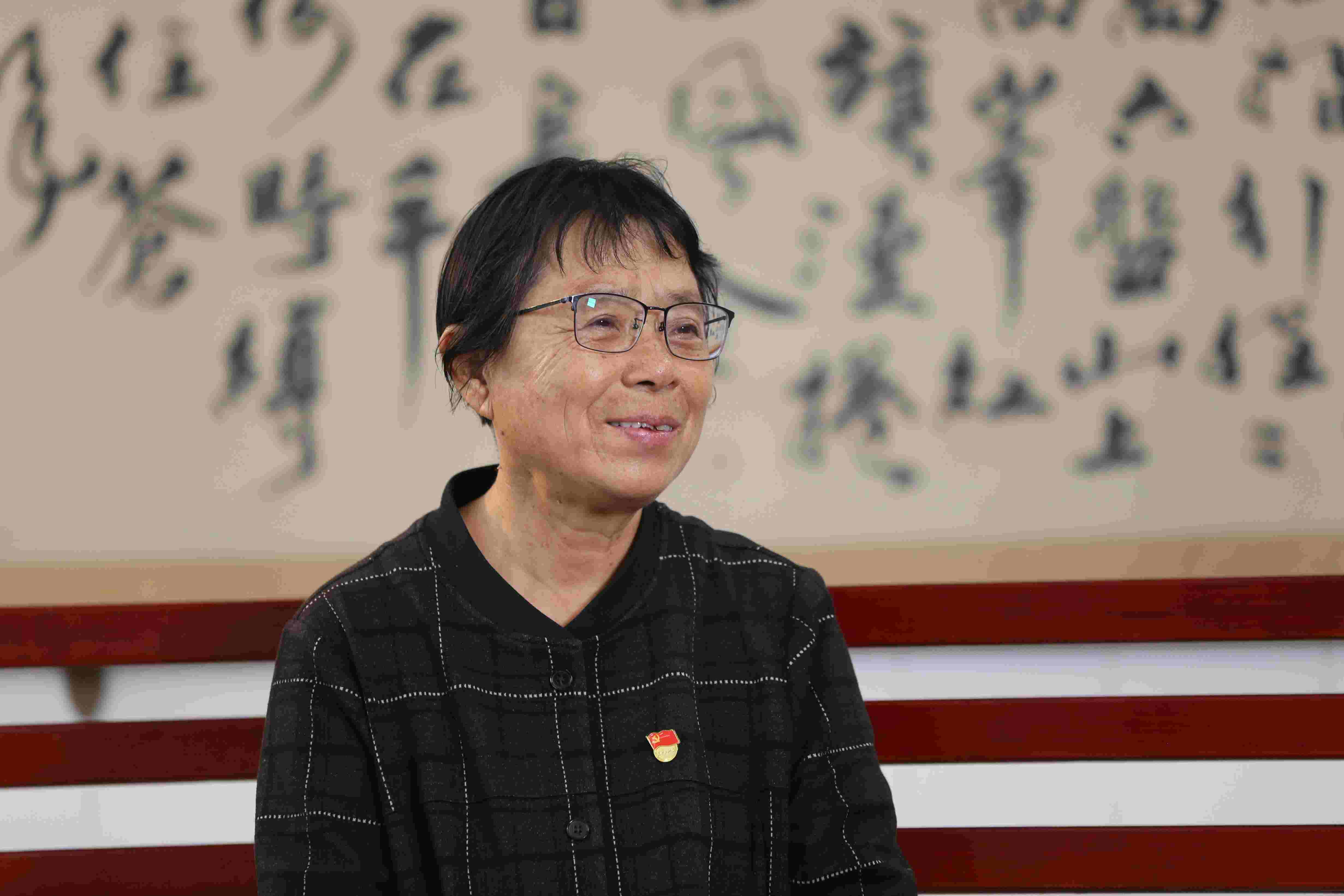 張桂梅。人民網(wǎng)記者 李發(fā)興攝