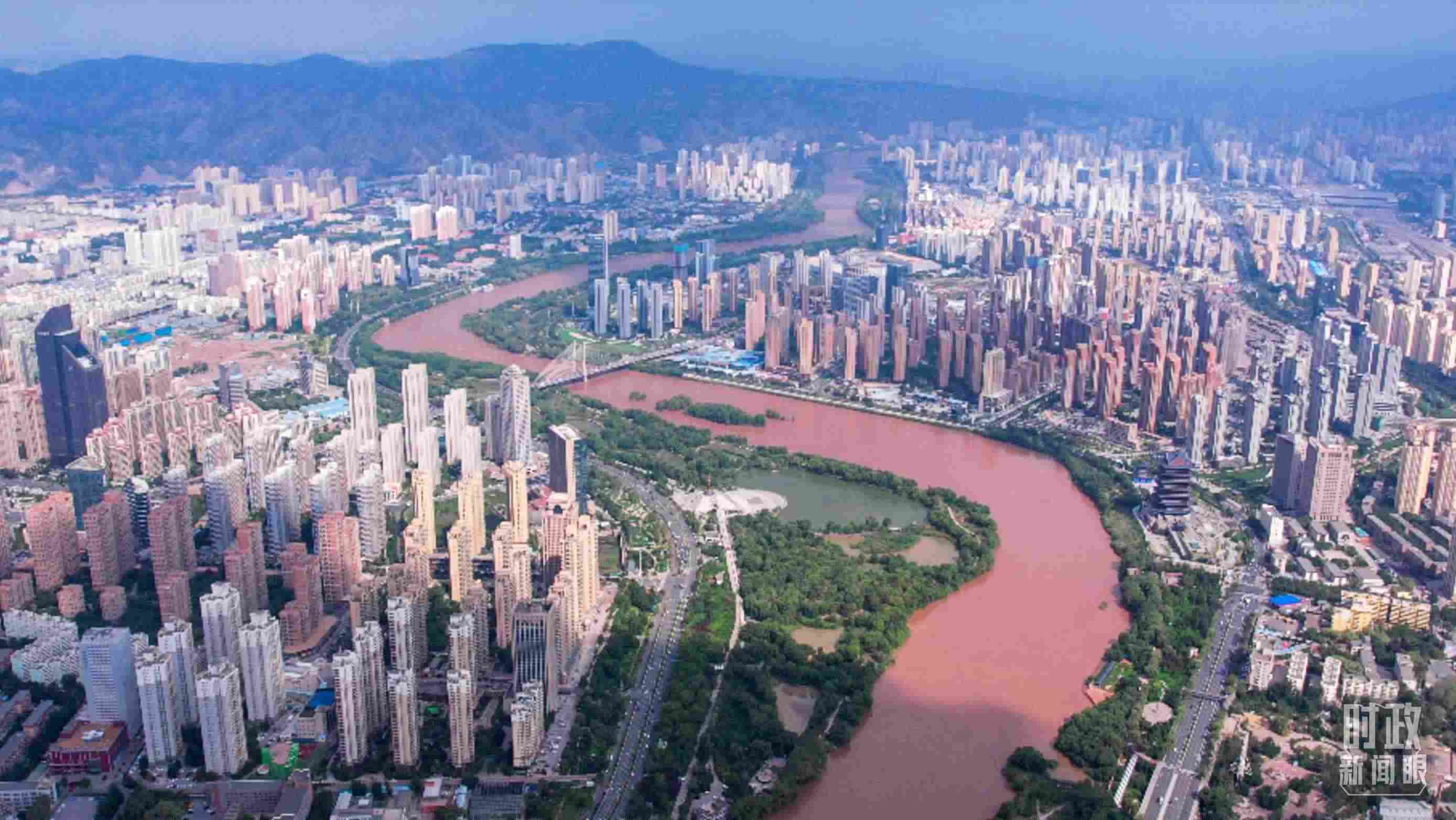 △蘭州。（總臺央視記者范凱拍攝）