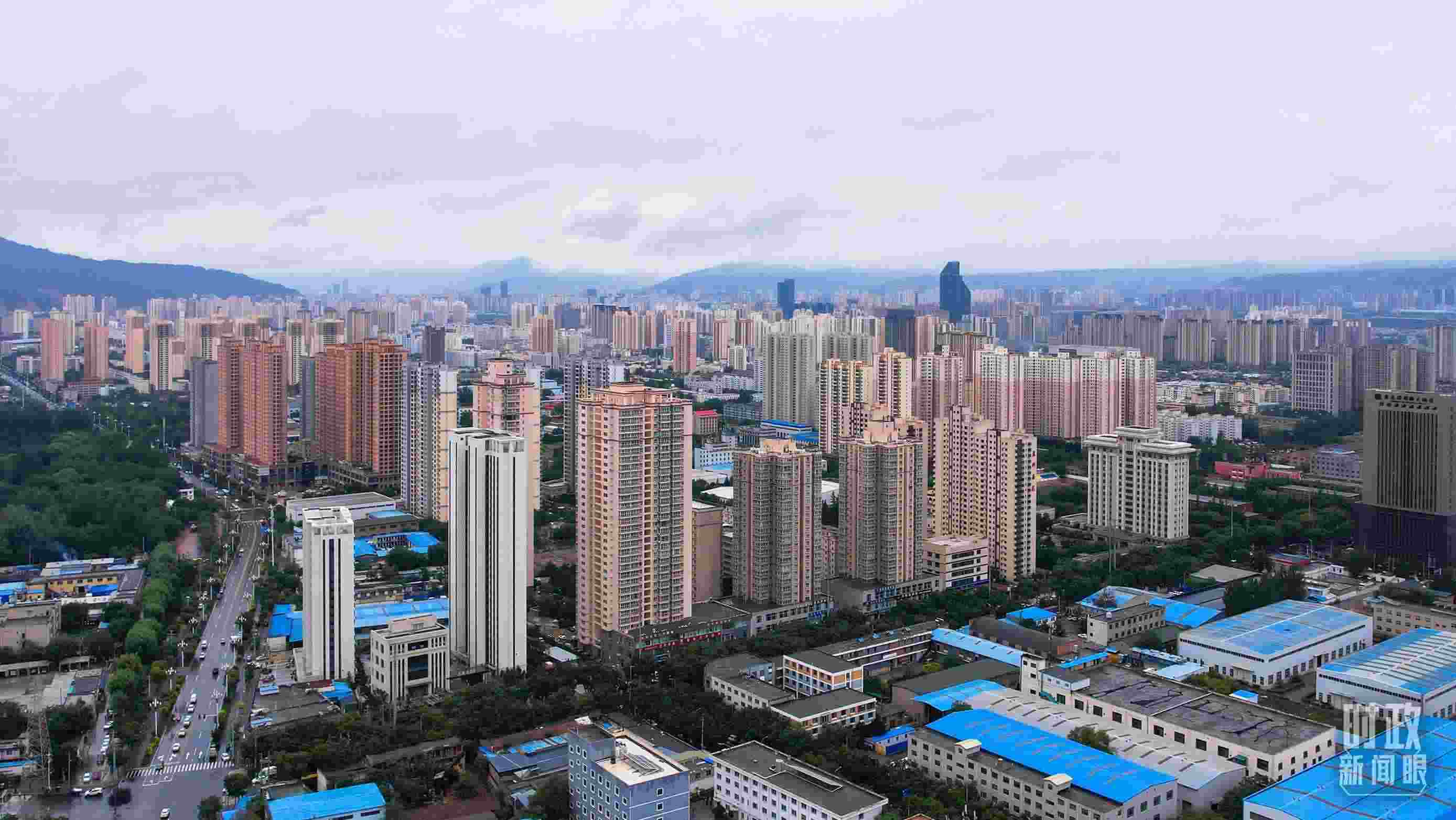 △蘭州。（總臺記者馬凌峰拍攝）