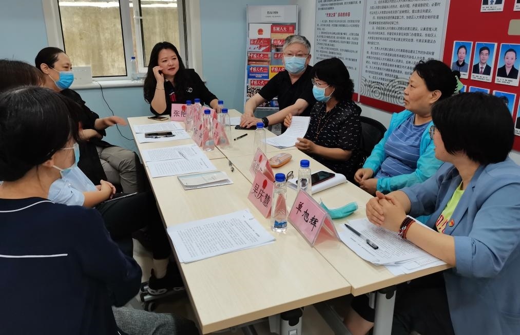 北京市東城區(qū)景山街道人大代表之家（資料照片）。新華社發(fā)（北京市人大常委會供圖）