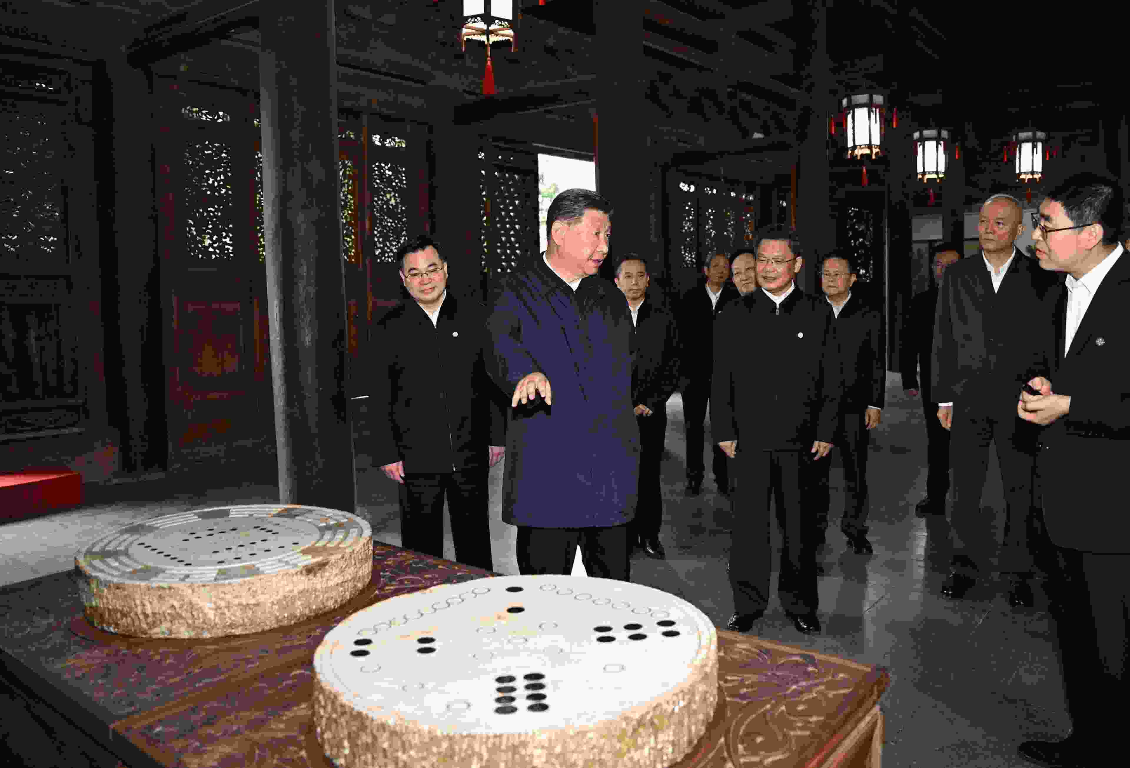 2024年9月10日，習近平總書記在甘肅天水考察了全國重點文物保護單位伏羲廟。