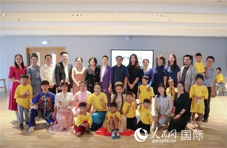 開營儀式部分嘉賓合影。人民網(wǎng)中東中心分社塔里克·易卜拉欣攝