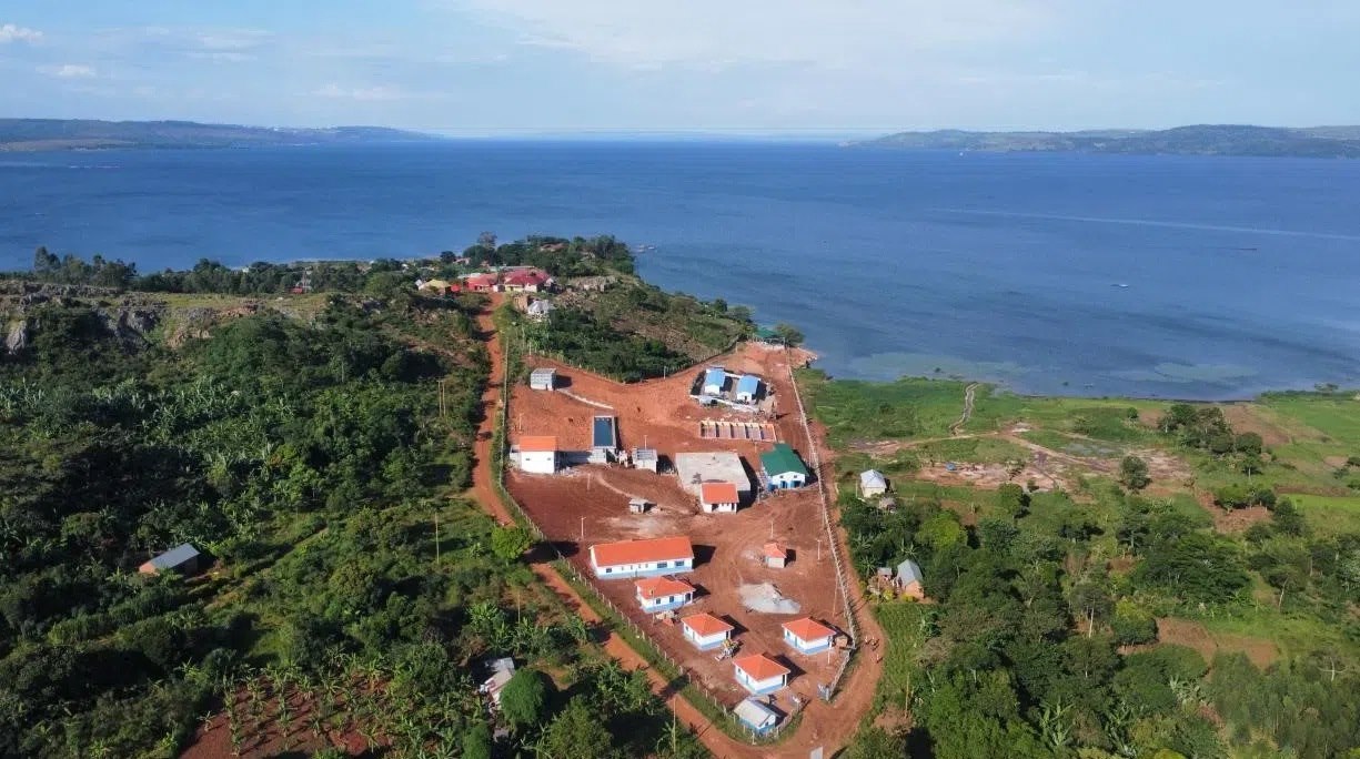 烏干達(dá)布伊奎供水項目建設(shè)完成。中鐵十局非洲公司供圖