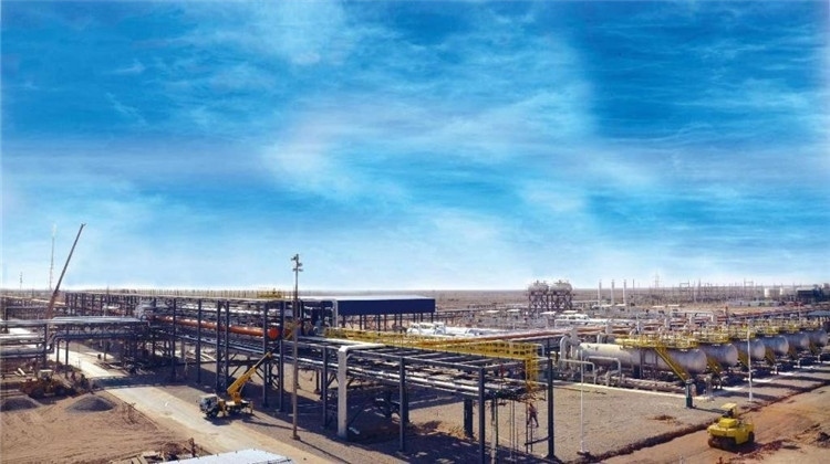 油田廠區(qū)一景。中國海油供圖