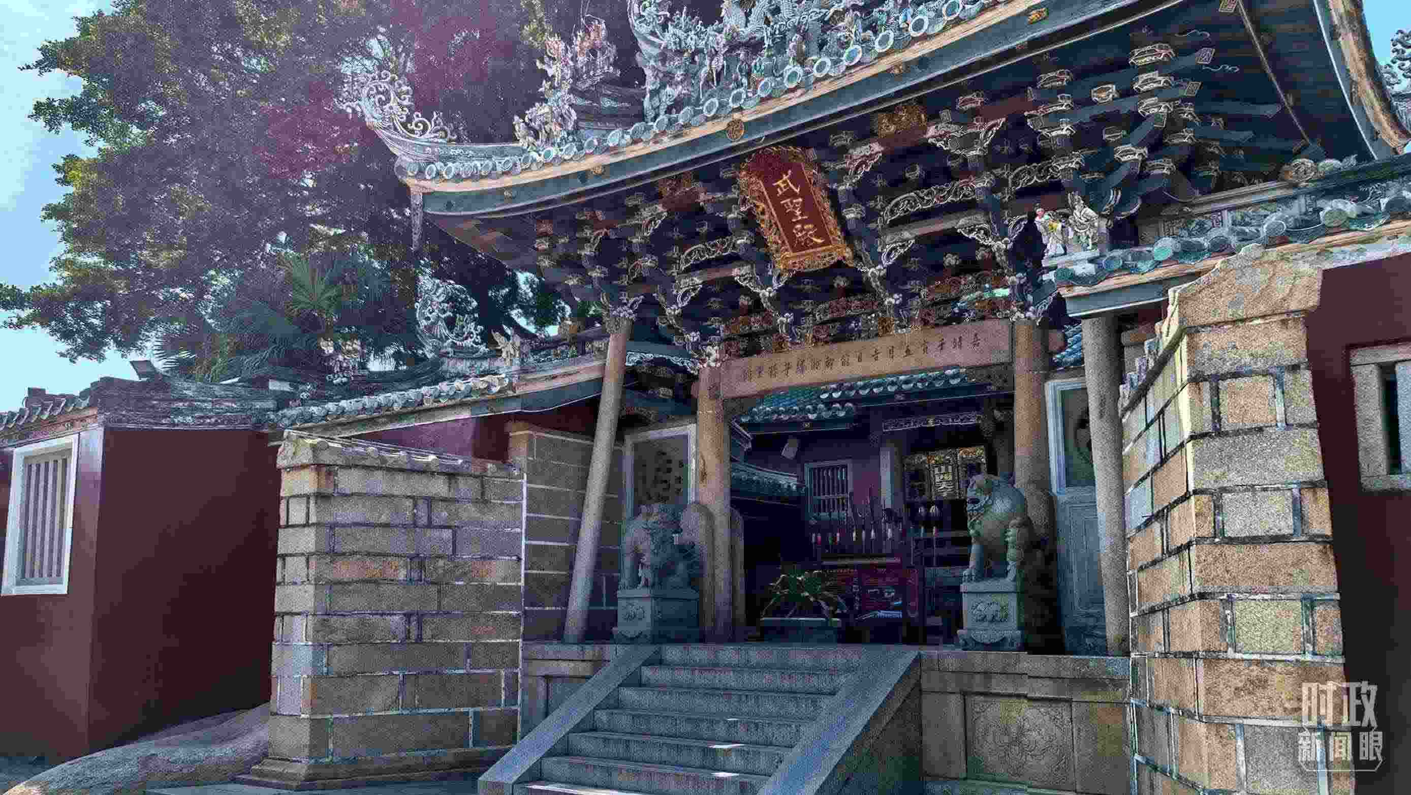 △關(guān)帝文化產(chǎn)業(yè)園。（總臺(tái)央視記者陸泓宇拍攝）