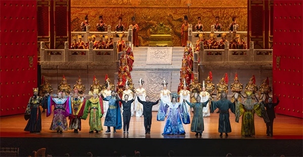 《圖蘭朵》演出劇照。何倫攝