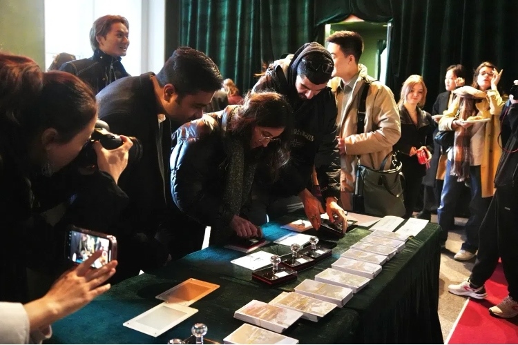 蘇州套色蓋章大受歡迎。吳若鳴攝