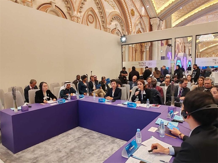 圖為與會代表圍繞主題進行發(fā)言討論。中國傳媒大學(xué)供圖。