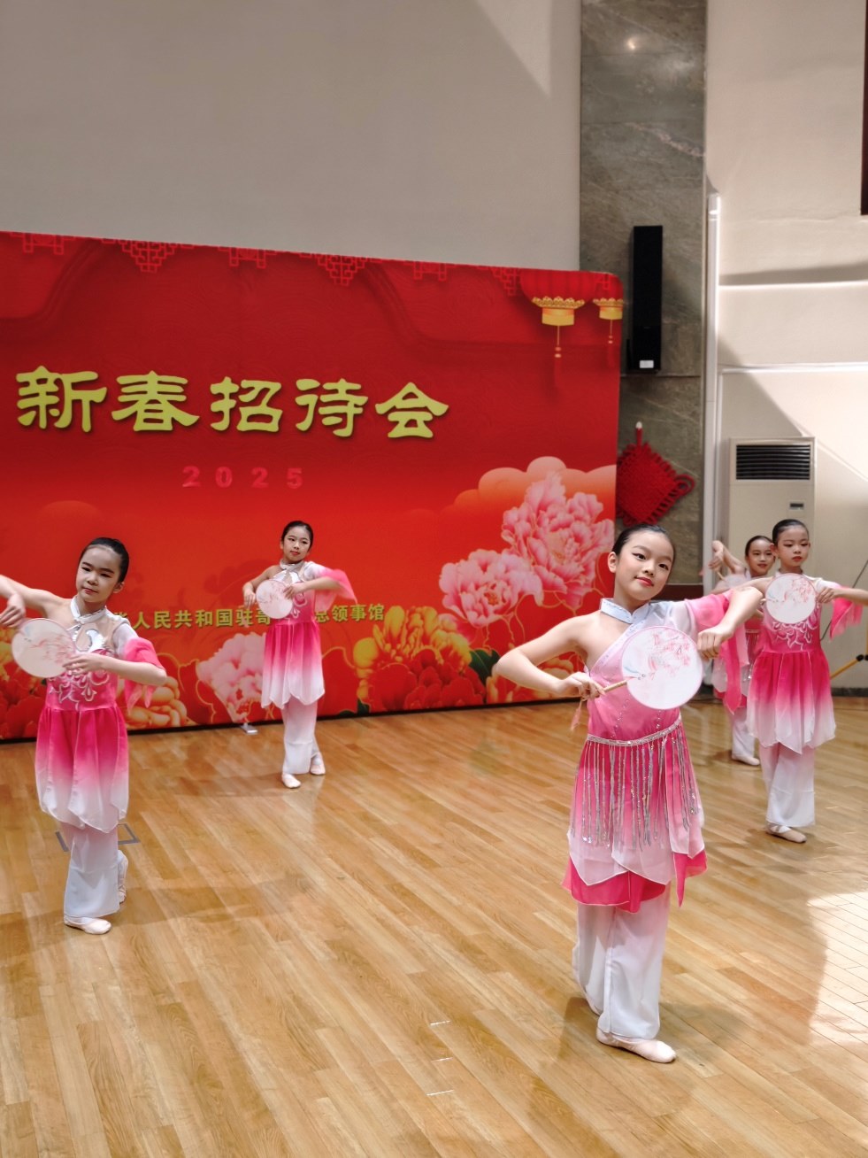 兒童舞蹈表演。中國(guó)駐哥德堡總領(lǐng)館供圖