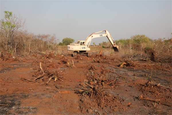 施工現(xiàn)場。張曉昆攝