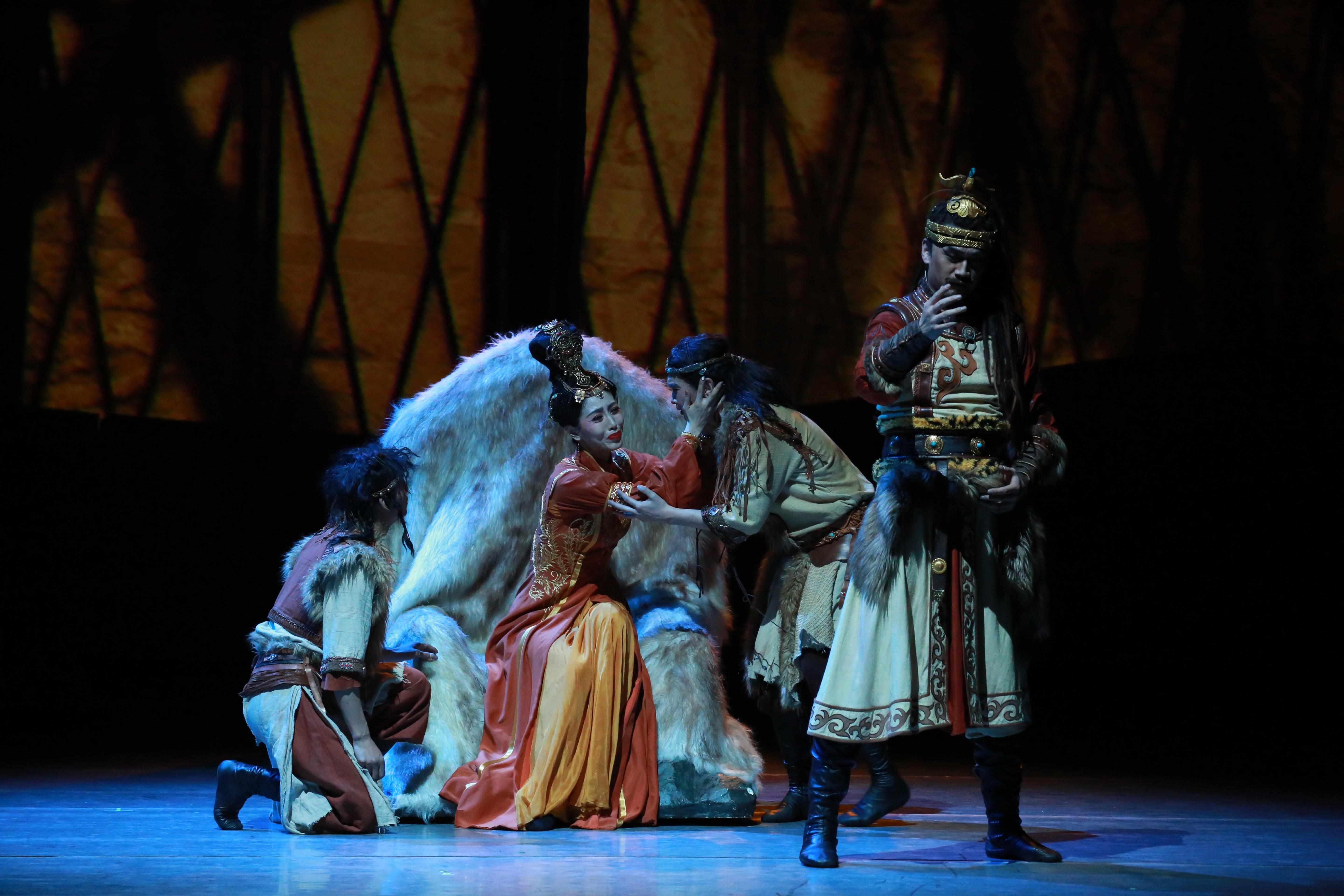 舞劇《胡笳十八拍》劇照。主辦方供圖