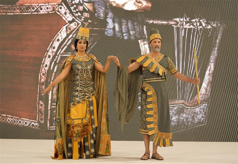 伊拉克時(shí)尚館舉辦的時(shí)裝展。伊拉克時(shí)尚館供圖