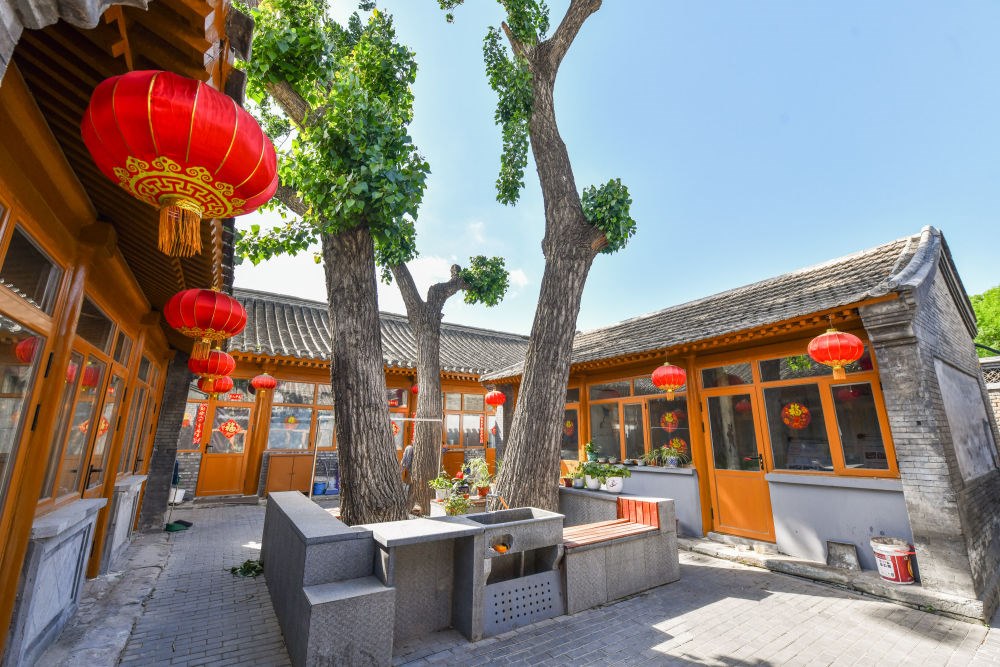 草廠胡同景觀。（受訪者供圖）