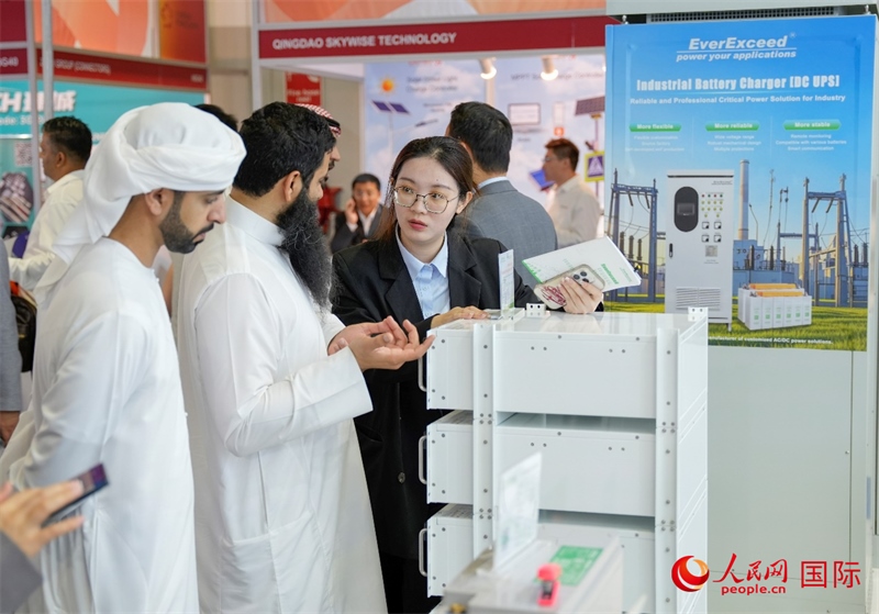 展會現(xiàn)場。人民網(wǎng) 塔里克·易卜拉欣攝