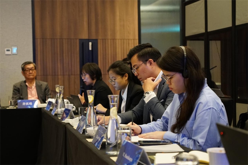 分享會(huì)現(xiàn)場(chǎng)，中馬兩國(guó)記者認(rèn)真記錄。林俊揚(yáng)攝