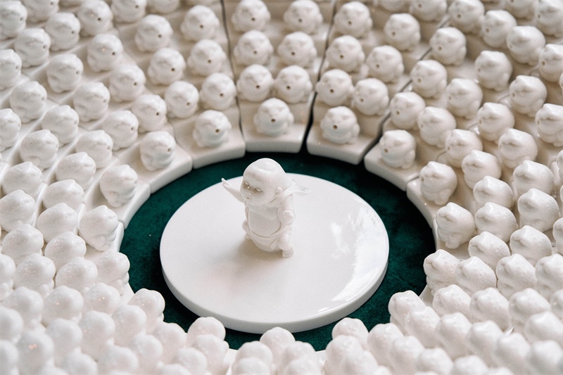 倫敦手工周中國館展品。楊浩鵬攝