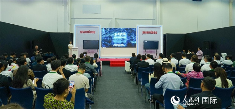 活動現(xiàn)場一景。人民網(wǎng) 塔里克·易卜拉欣攝