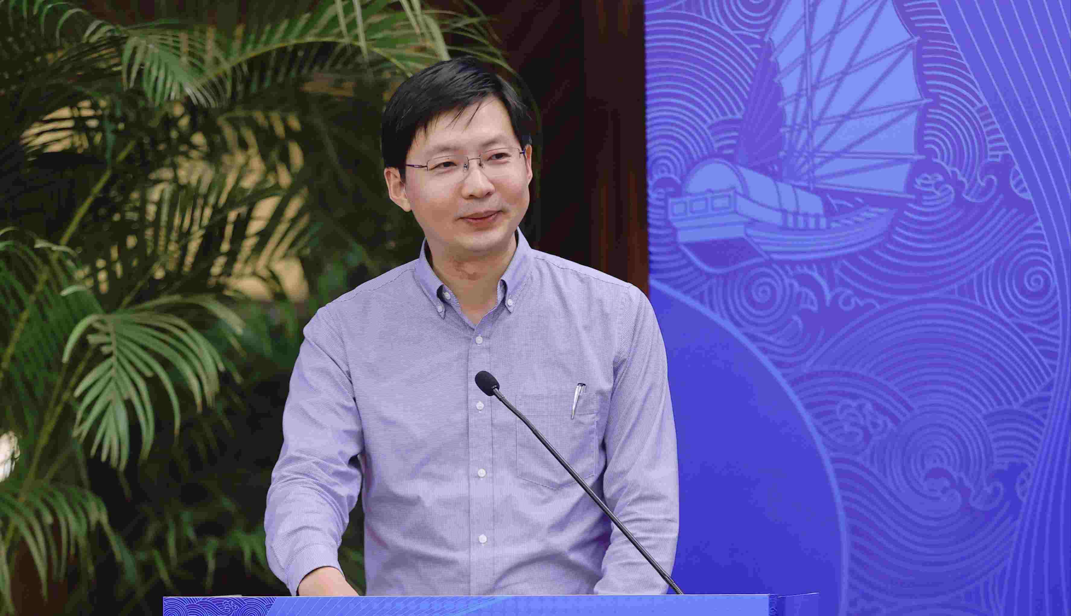 上海國際問題研究院王玉柱研究員。受訪者供圖