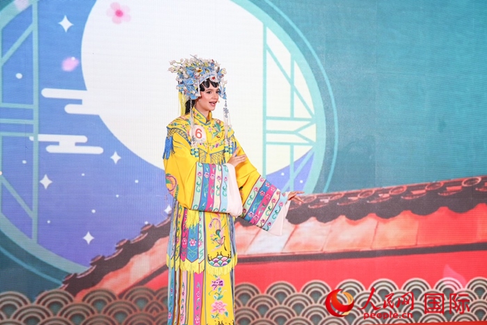 京劇表演。人民網(wǎng)記者任皓宇攝